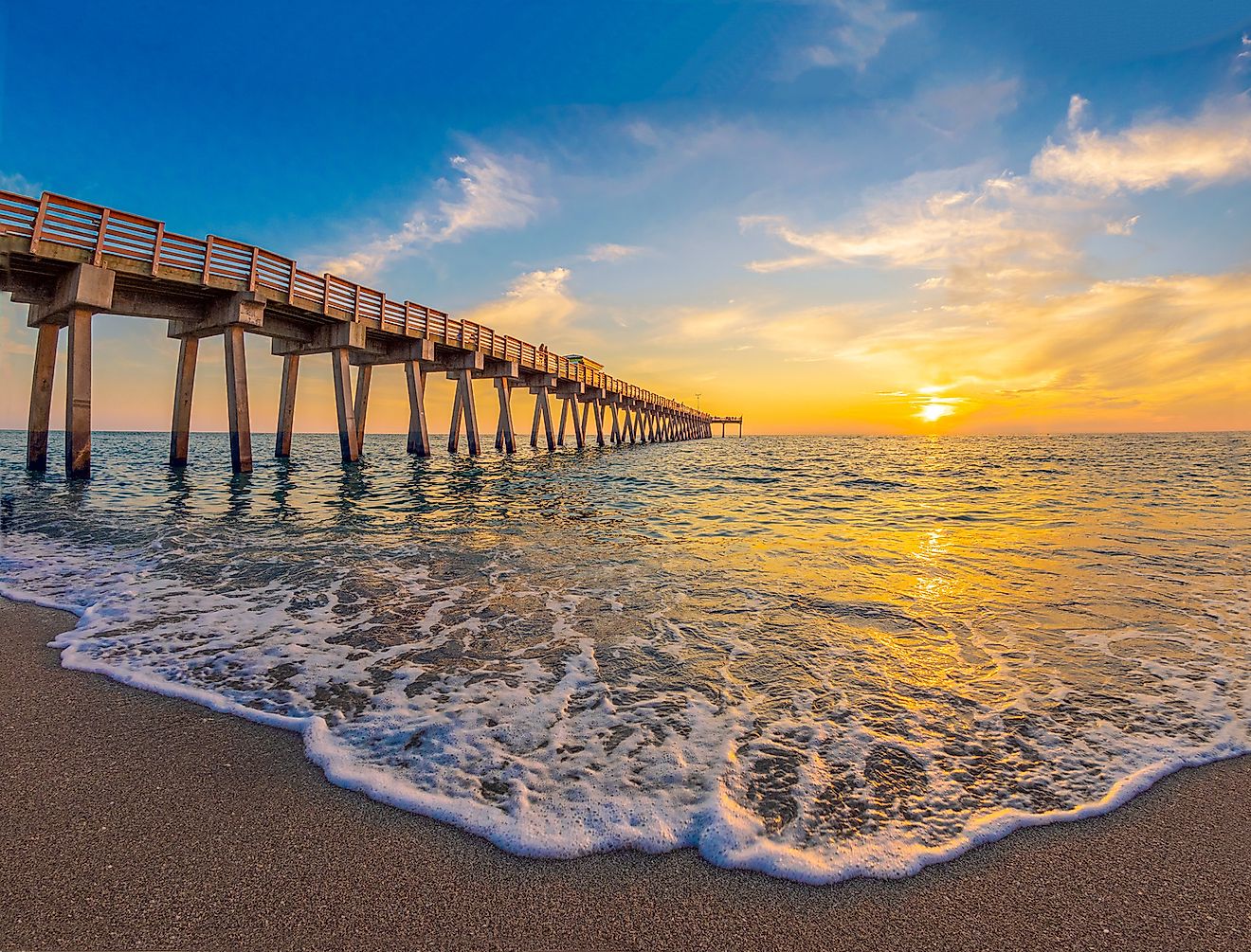 The pier at Venice, Florida.