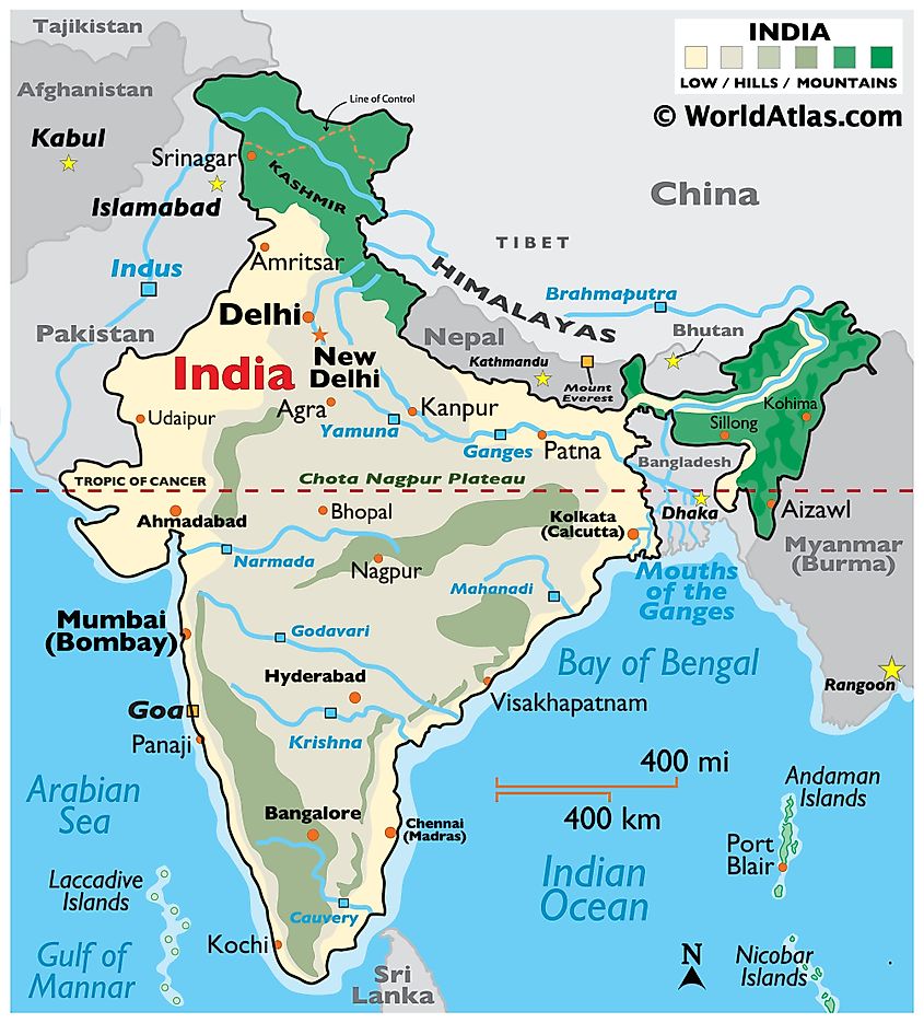 Map of India
