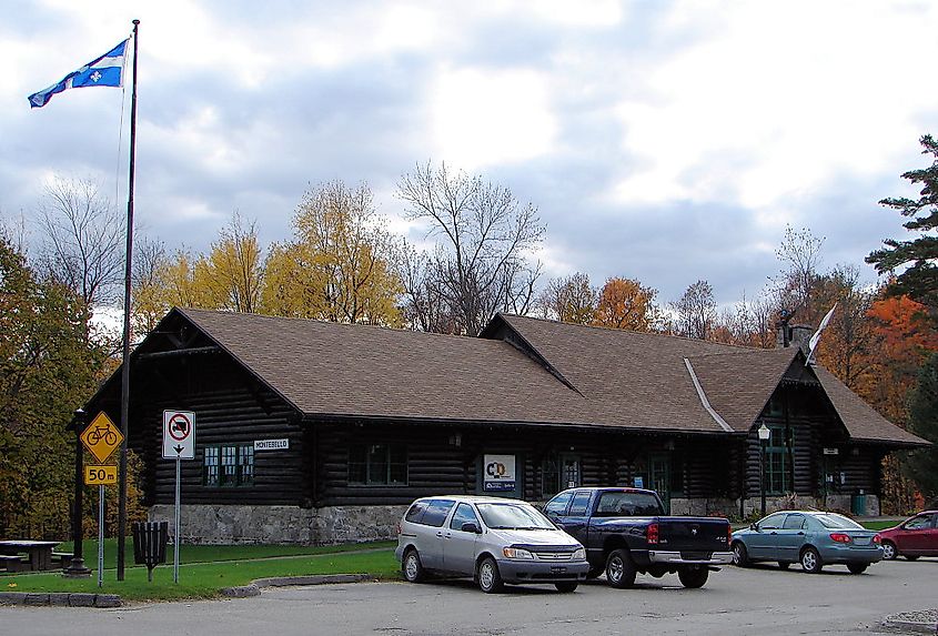 Local development center in Montebello, in the former Canadian Pacific Railway Depot