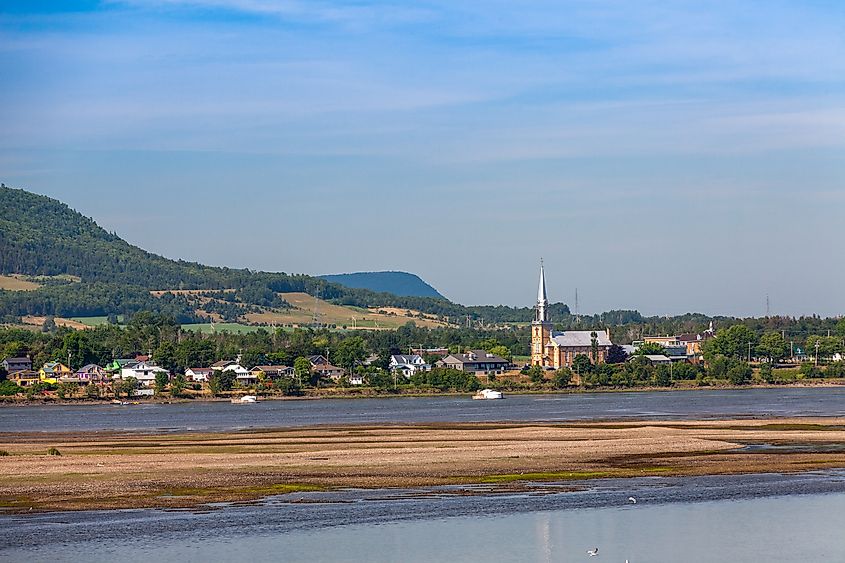 Pointe Tracadigash in Carleton-sur-Mer, Quebec, along the shores of Chaleur Bay