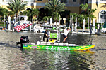 BON VOYAGE Leaving the Tampa Marriot Waterfront. June 27, 2009. Photographer: Patsy Hagen.